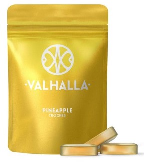 Photograph of product: 1ct/100mg Troches (Pineapple)