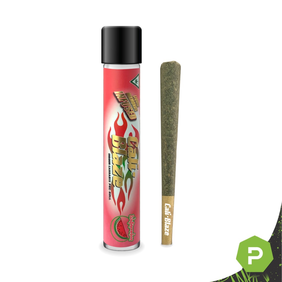 Photograph of product: Cali Blaze Infused Preroll | Watermelon