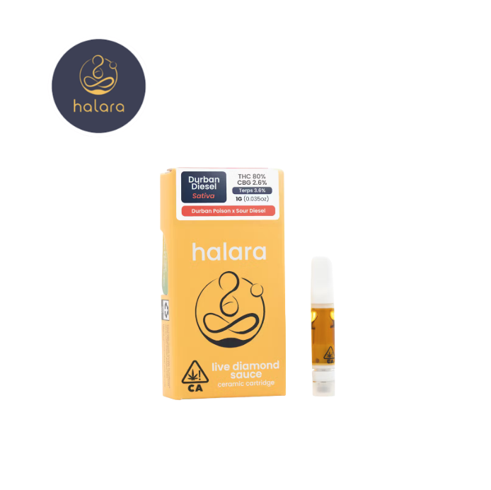 Photograph of product: DURBAN DIESEL 1G LIQUID DIAMOND SAUCE CARTRIDGE