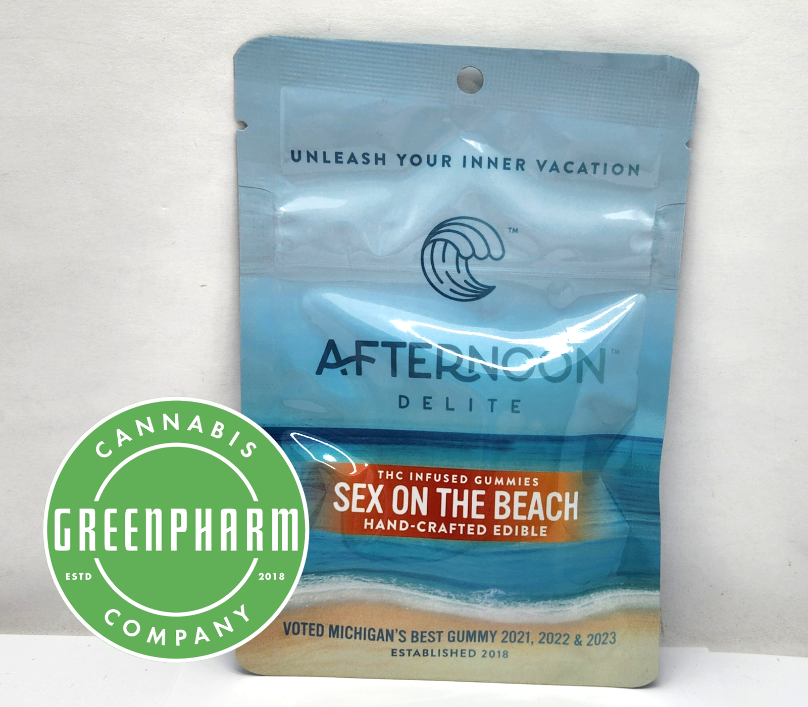 Photograph of product: Edible | Afternoon Delite | Sex On The Beach Gummies | 200mg