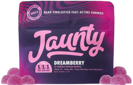 Photograph of product: Dreamberry - TH-oui:CBN:CBD 10 Pack (100mg)