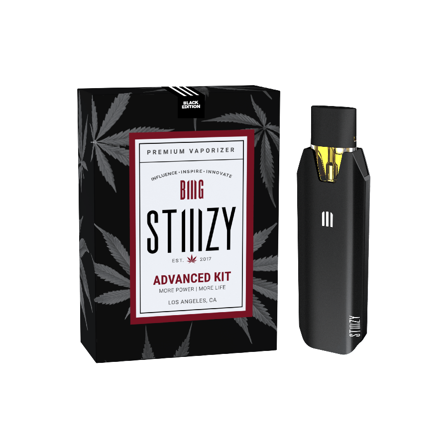 Photograph of product: STIIIZY BIIIG (Black) Advanced Kit POD Battery Black