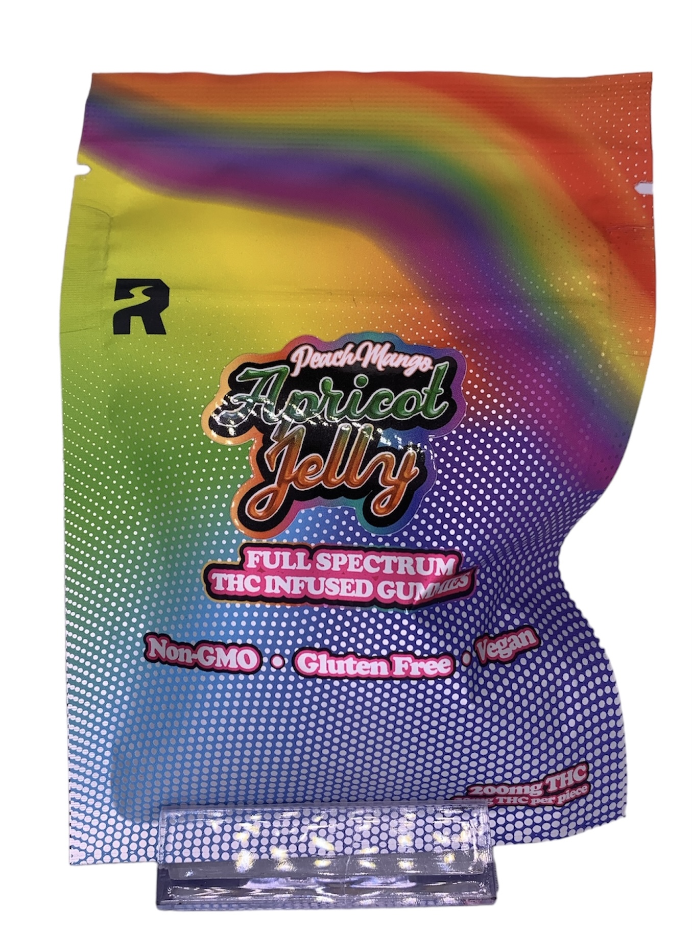 Photograph of product: Peach Mango Apricot Jelly Gummies