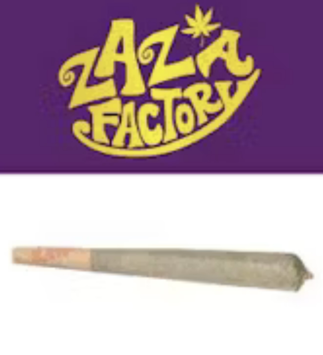 Photograph of product: AU Zaza Factory: Super Lemon 1g Preroll