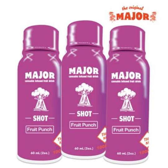 Photograph of product: STASH HOUSE | 100mg | MAJOR FRUIT JUICE SHOT