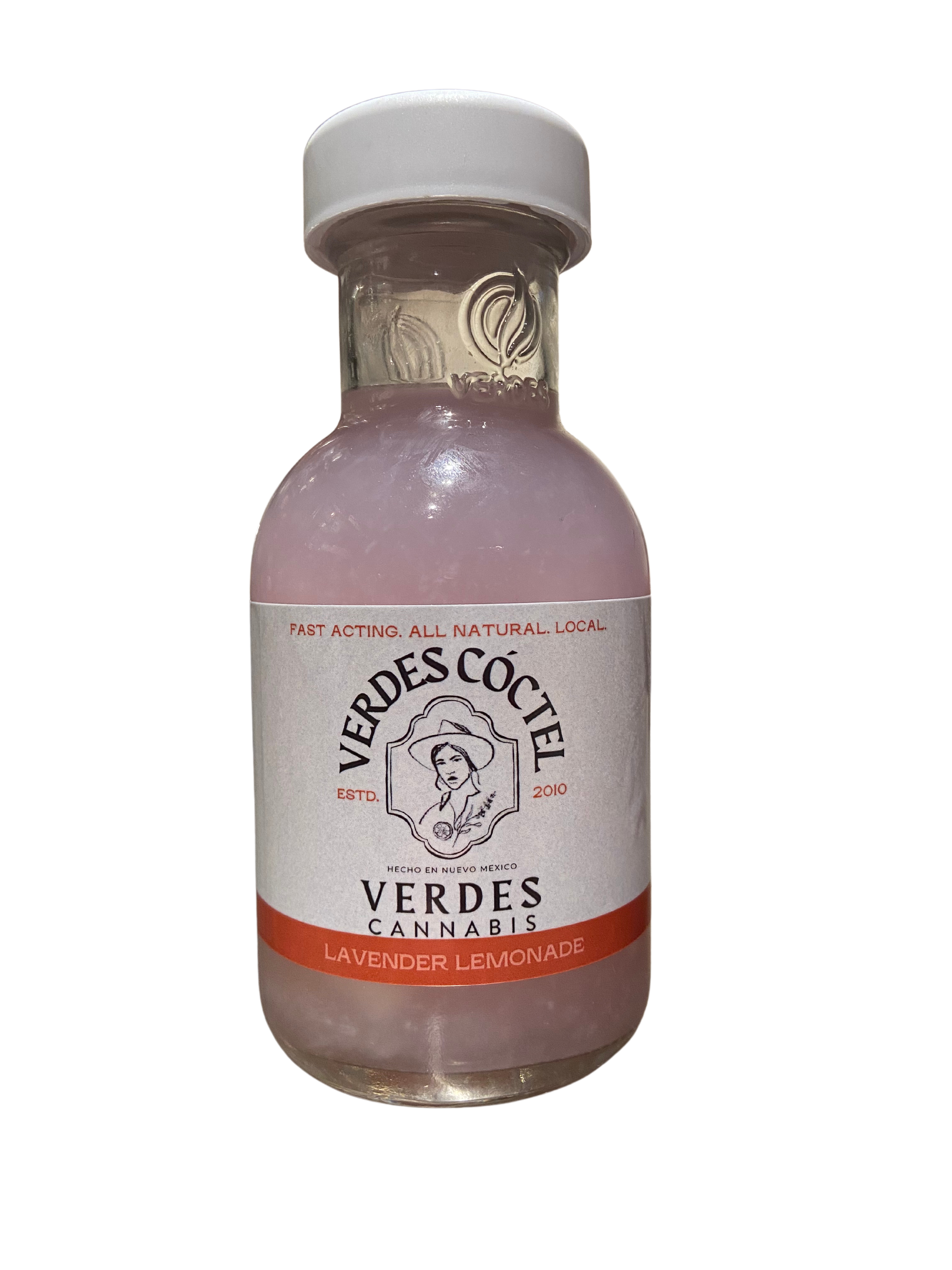 Photograph of product: Lavender Lemonade 100mg Beverage