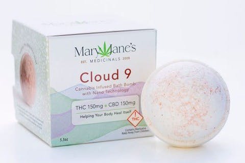 Photograph of product: Mary Jane's - Cloud 9 1:1 Bath Bomb