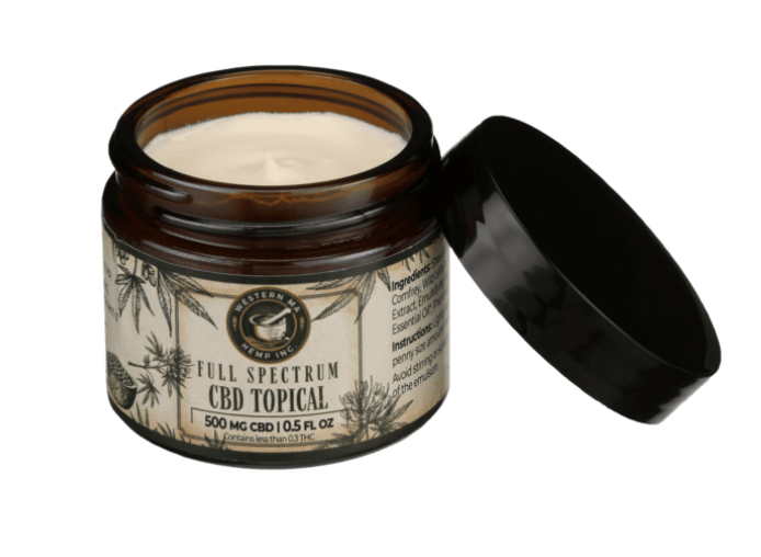 Photograph of product: Western MA Hemp | Full Spectrum Hemp Cream | 500mg