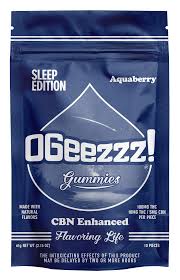 Photograph of product: OGeez Sleep 2:1 TH-oui:CBN 10pk 100mg-I