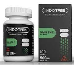 Photograph of product: Capsule - Indo Tabs 100pk - 500mg - LVX