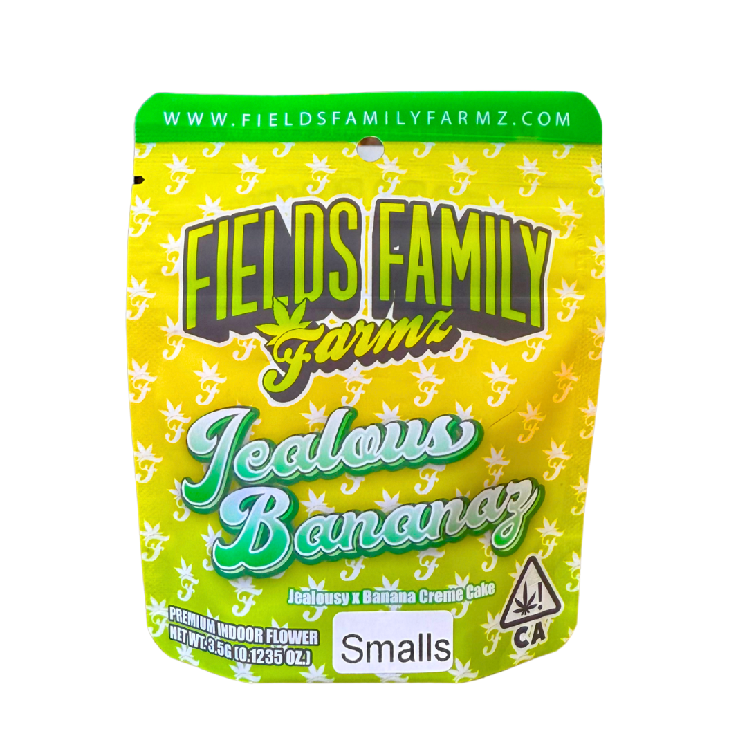 Photograph of product: JEALOUS BANANAS (SMALLS) - 3.5g