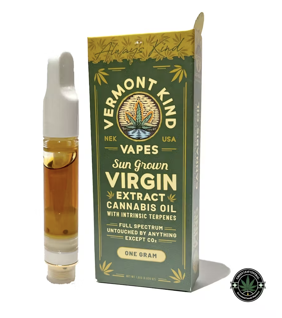 Photograph of product: Durban Poison | 1g Full Spectrum Vape | Vermont Kind