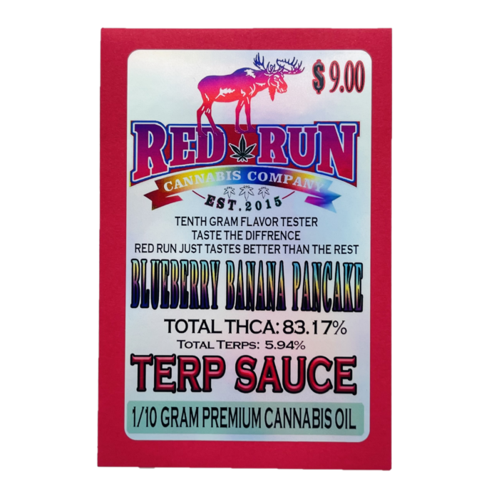 Photograph of product: Blueberry Banana Pancake Terp Sauce