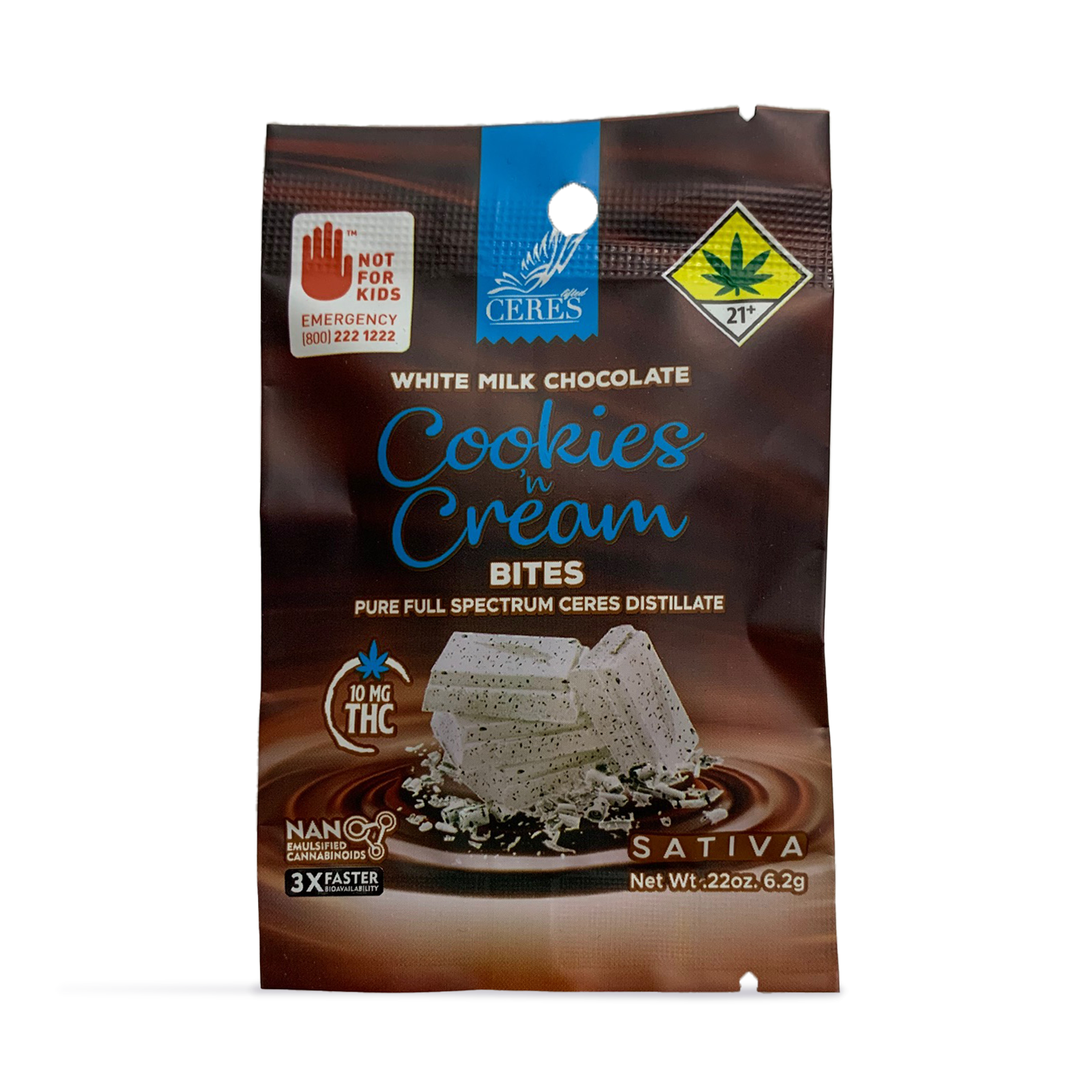 Photograph of product: Cookies 'N Cream Bite Oui'd | 10mg