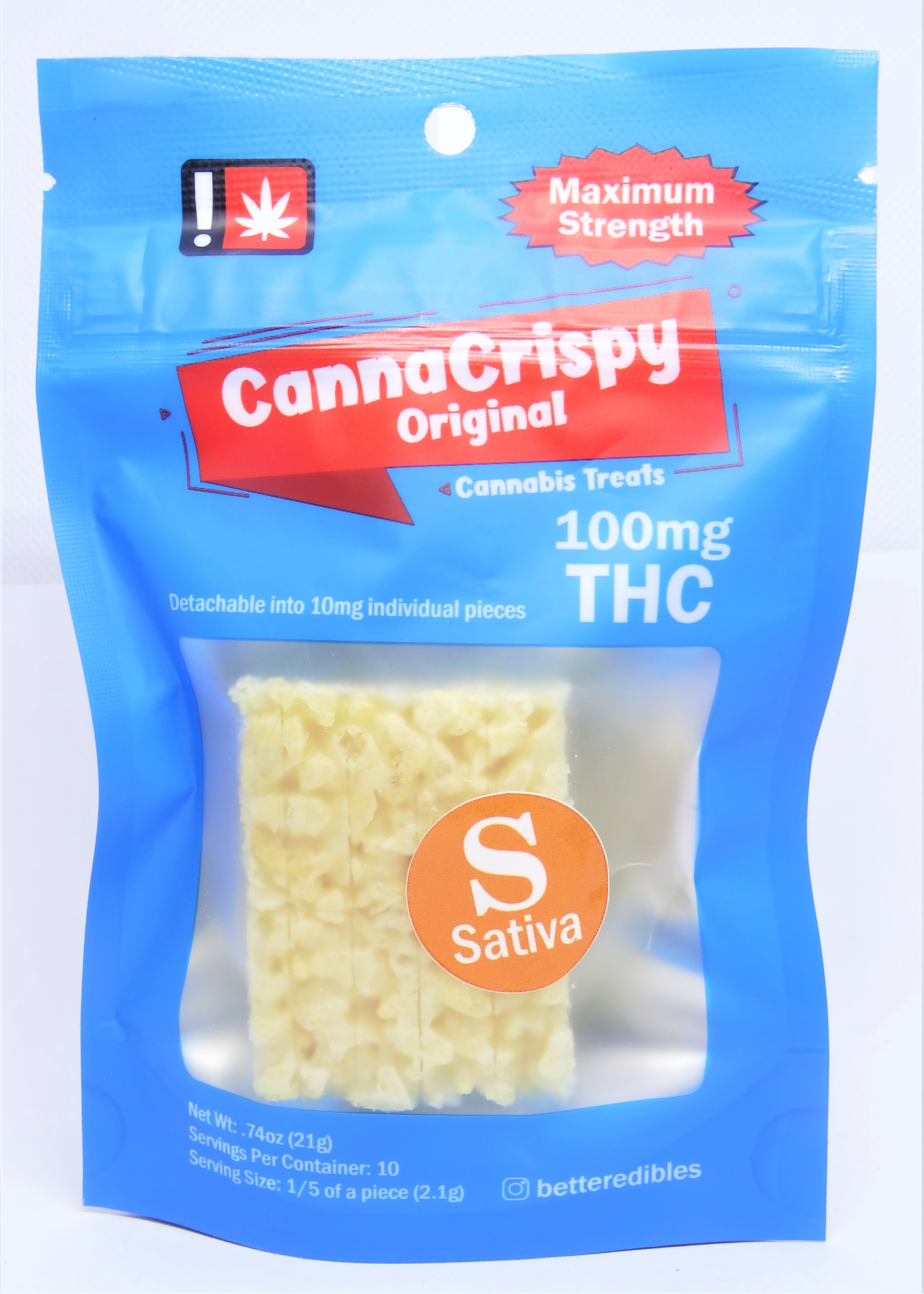 Photograph of product: CannaCrispy | Original | Oui'd*