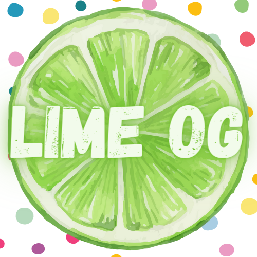 Photograph of product: Lime OG .5g Prerolls