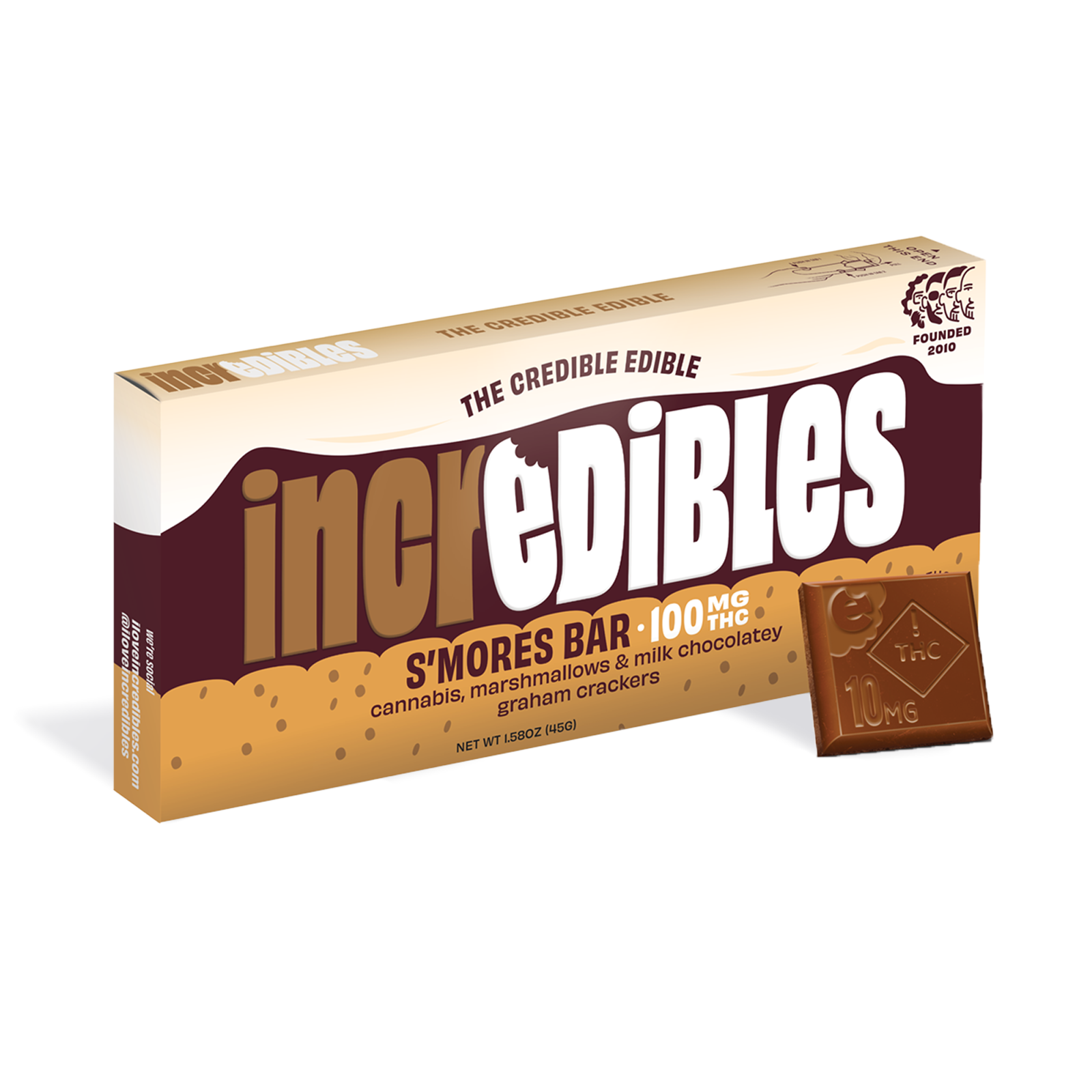 Photograph of product: S'mores Bar | 100mg