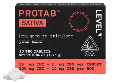Photograph of product: 10ct/100mg ProTab (Oui'd)