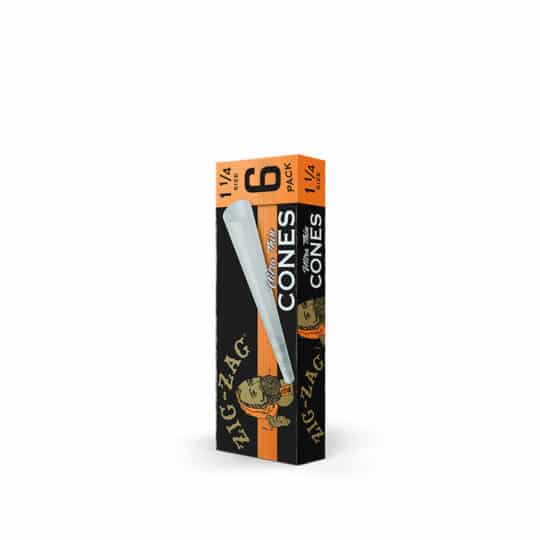 Photograph of product: Cones - Zig Zag 1 1/4 Ultra Thin - 6pk