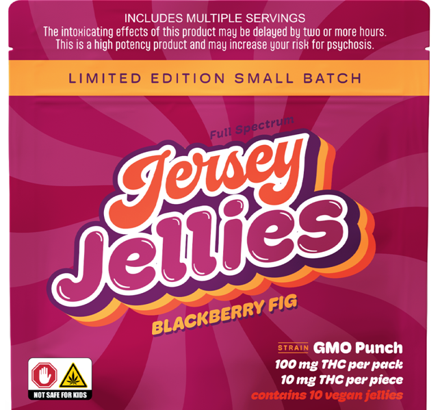 Photograph of product: Blackberry Fig | Cured Resin Gummies | 10pk/100mg