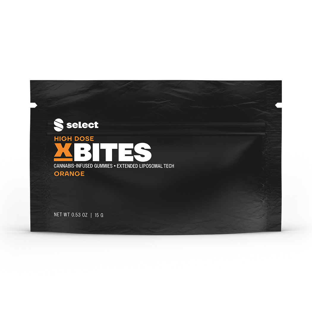 Photograph of product: X-Bites Orange Matter Gummies (20-Pack | 50mg Each)