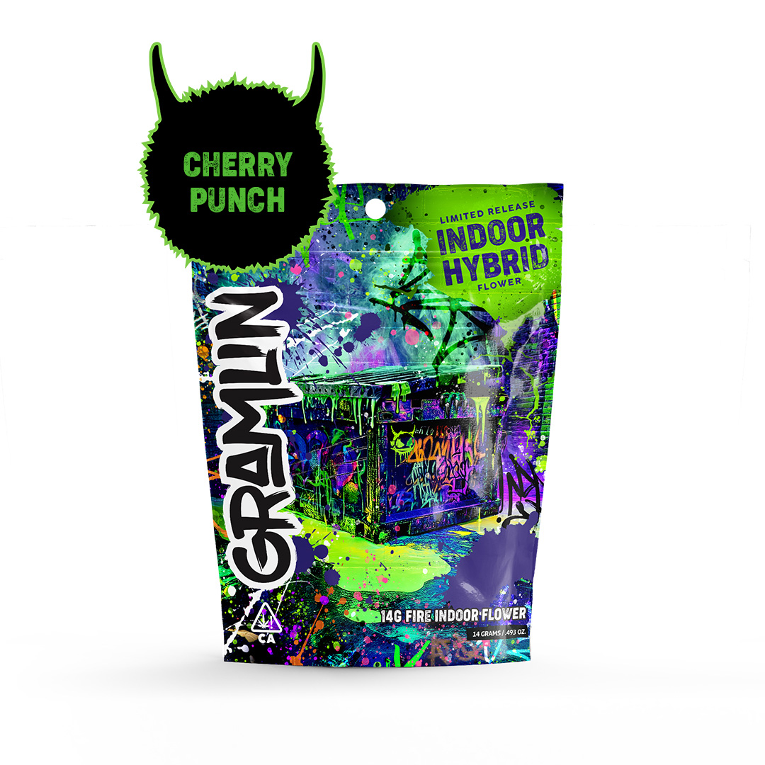 Photograph of product: GRAMLIN LIMITED RELEASE FLOWER - CHERRY PUNCH 14G