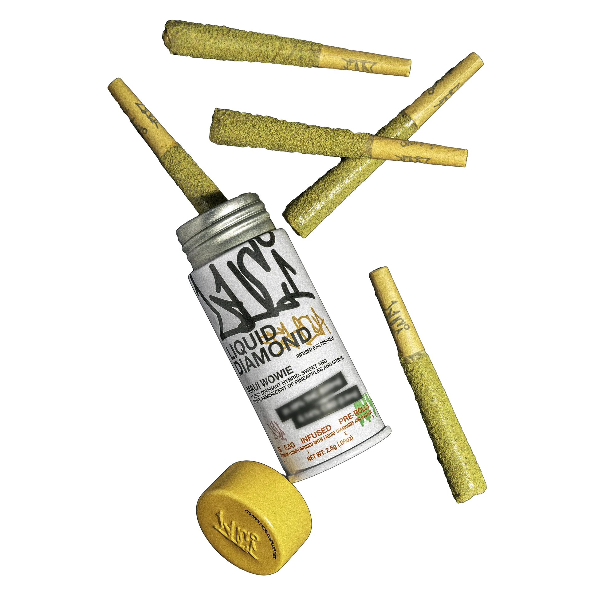 Photograph of product: Luci - Maui Wowie - Infused Pre-Roll Pack