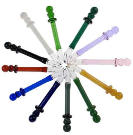 Photograph of product: 4" Color Scoop Glass Dab Tool | Assorted Colors