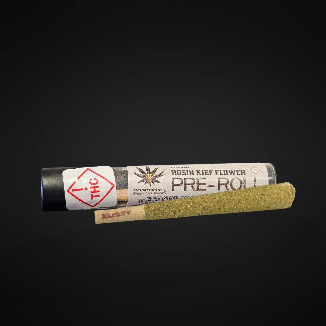 Photograph of product: Cowboy RX - Wookies - Rosin Preroll - 1g