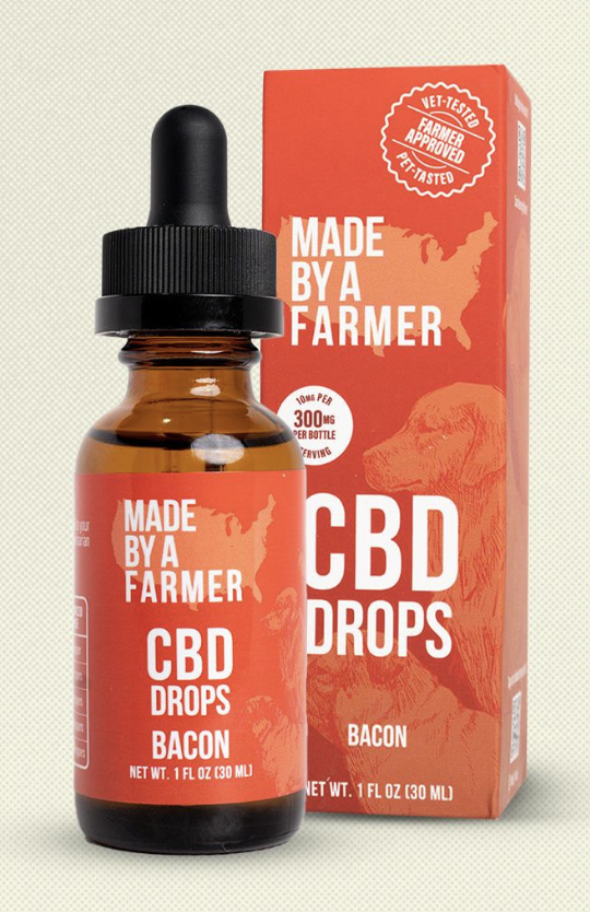 Photograph of product: Made By A Farmer | CBD Pet Drops - 1200mg - Bacon