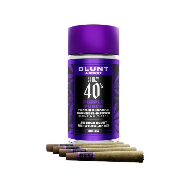 Photograph of product: 40's Purple Punch Infused Blunt 4pk