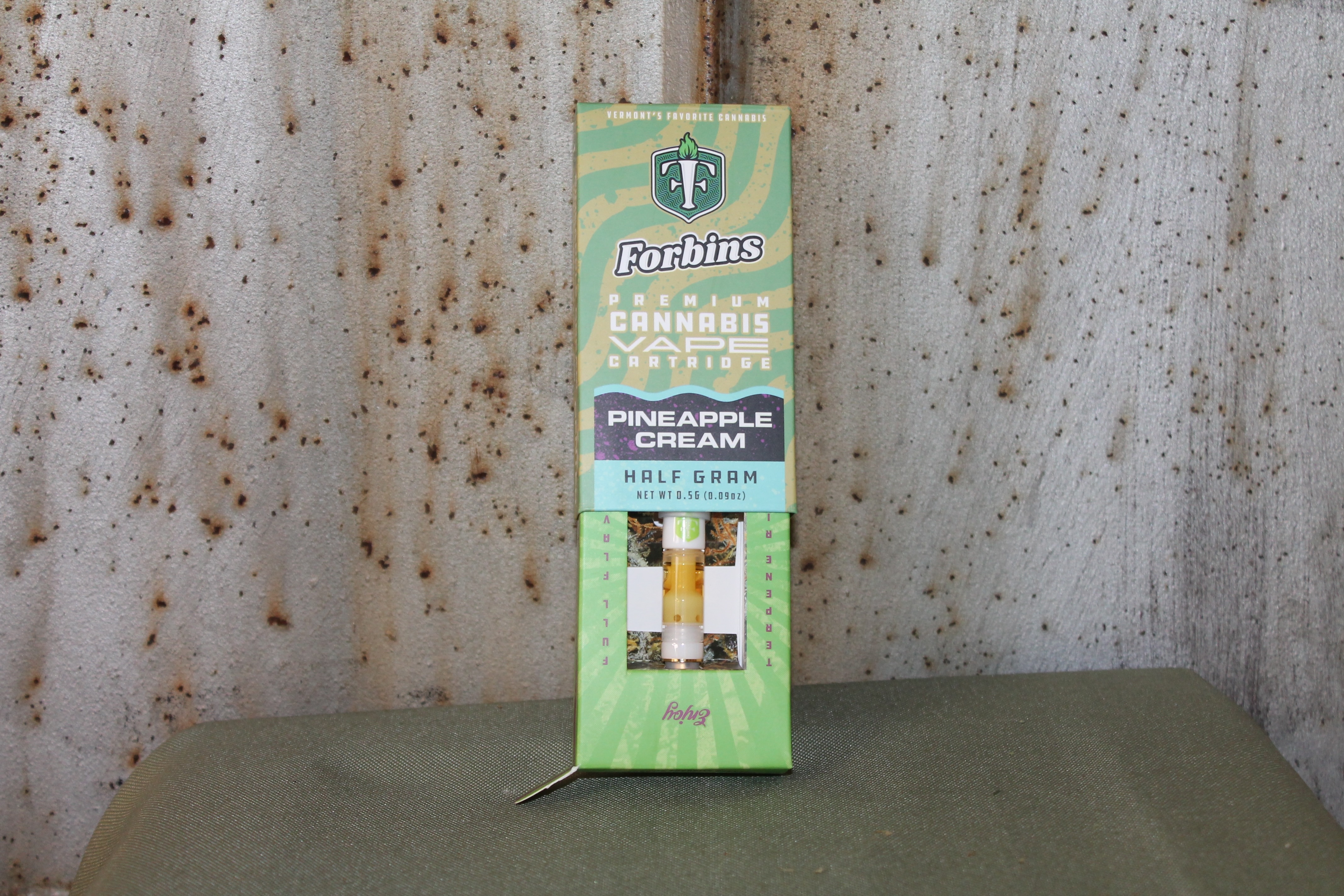 Photograph of product: Forbins Finest I Pineapple Cream Vape Cart