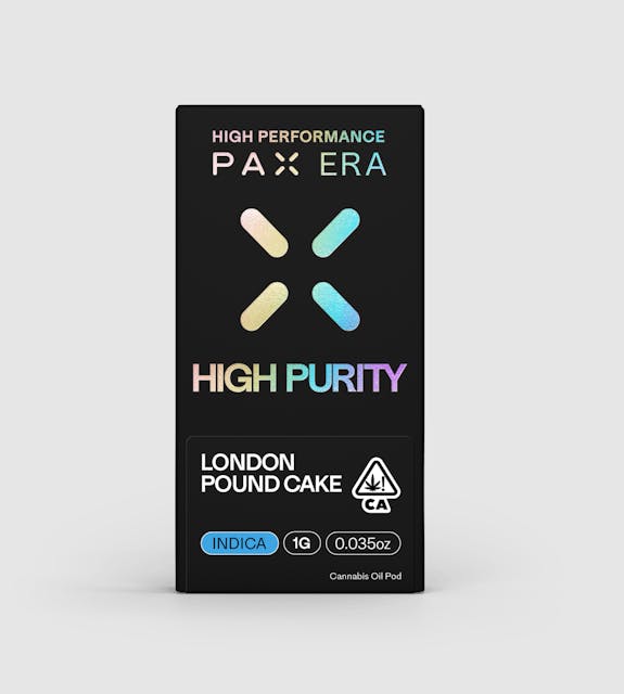 Photograph of product: Pax Era London Poundcake High Purity Pod (1g) - 