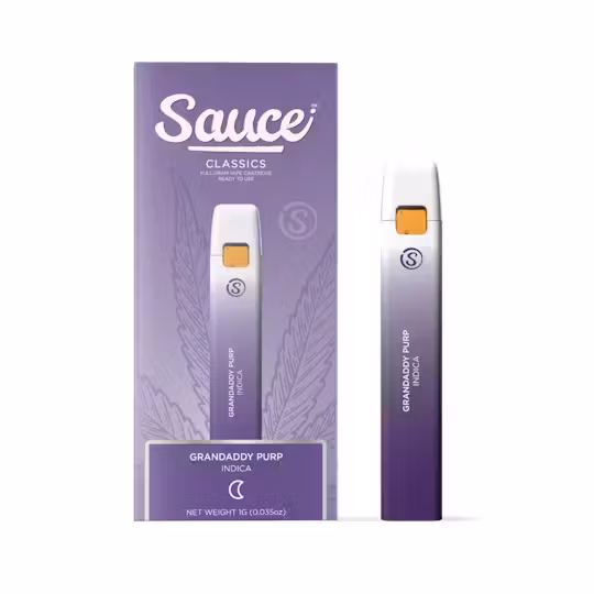 Photograph of product: Sauce - 1g - Disposable - Grandaddy Purp [I]