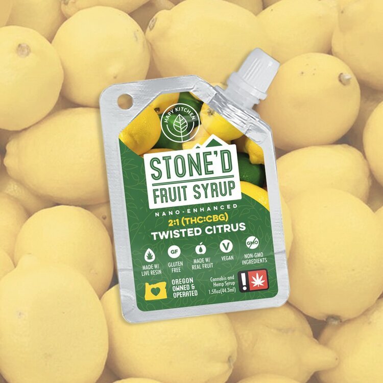 Photograph of product: Hapy Kitchen 250mg 2:1 Twisted Citrus Syrup