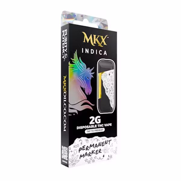 Photograph of product: MKX | Disposable | Permanent Marker | 2g