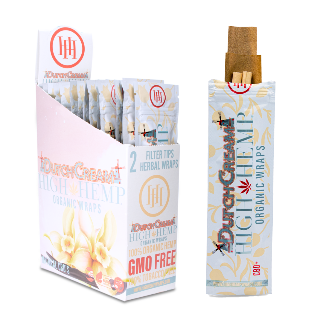 Photograph of product: High Hemp Wraps Dutch Cream