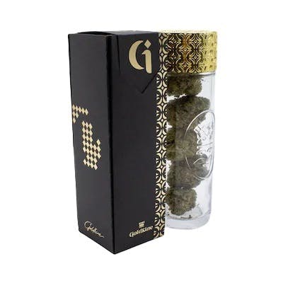Photograph of product: Goldkine | 14g Smalls Pre-Pack | Greenline OG (Oui'd)
