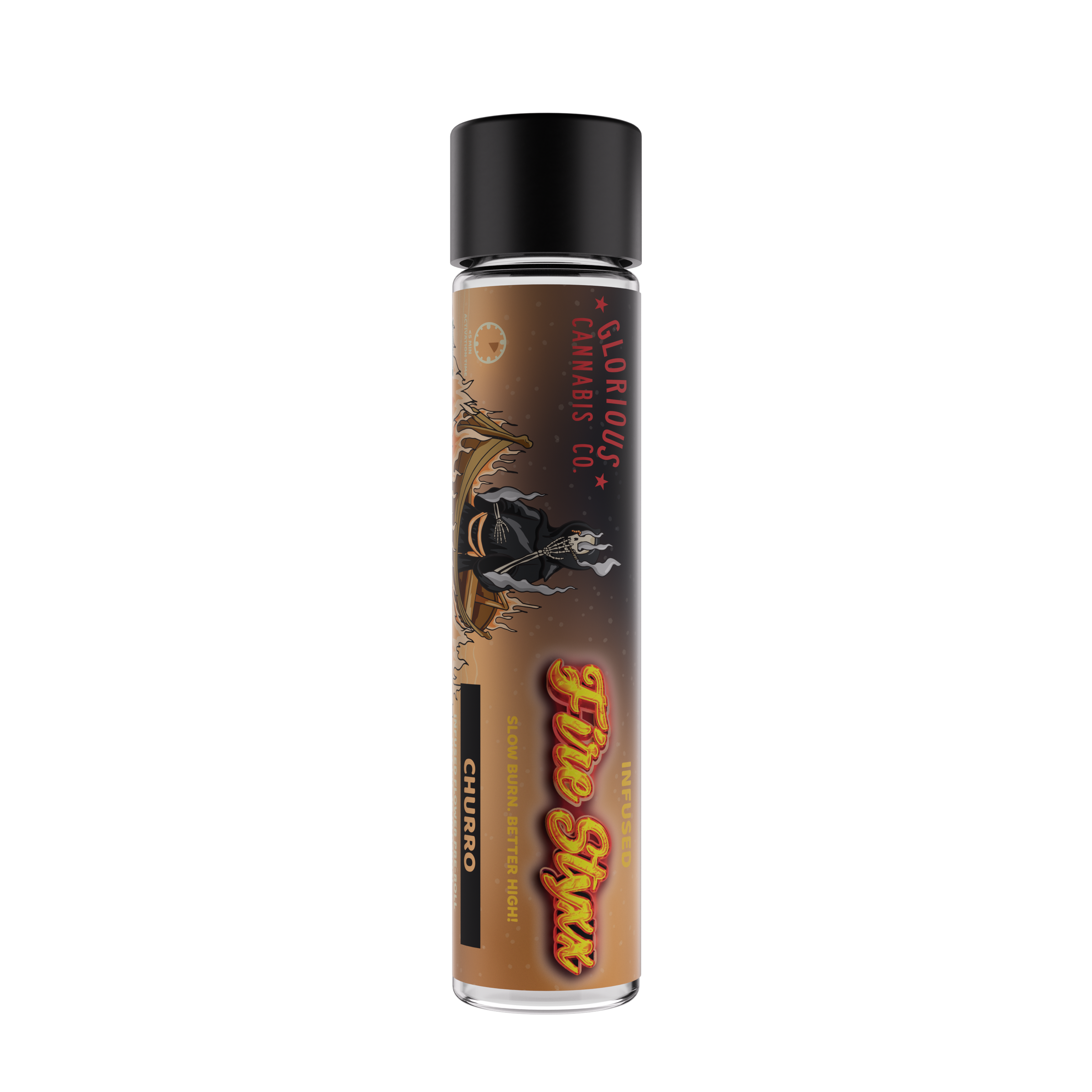 Photograph of product: Churro Fire Styxx Infused Pre-Roll