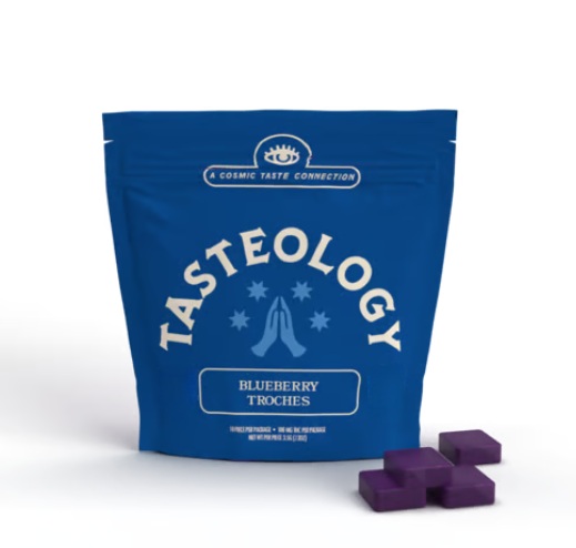 Photograph of product: Blueberry Troches | 5mg/40pk (200mg)