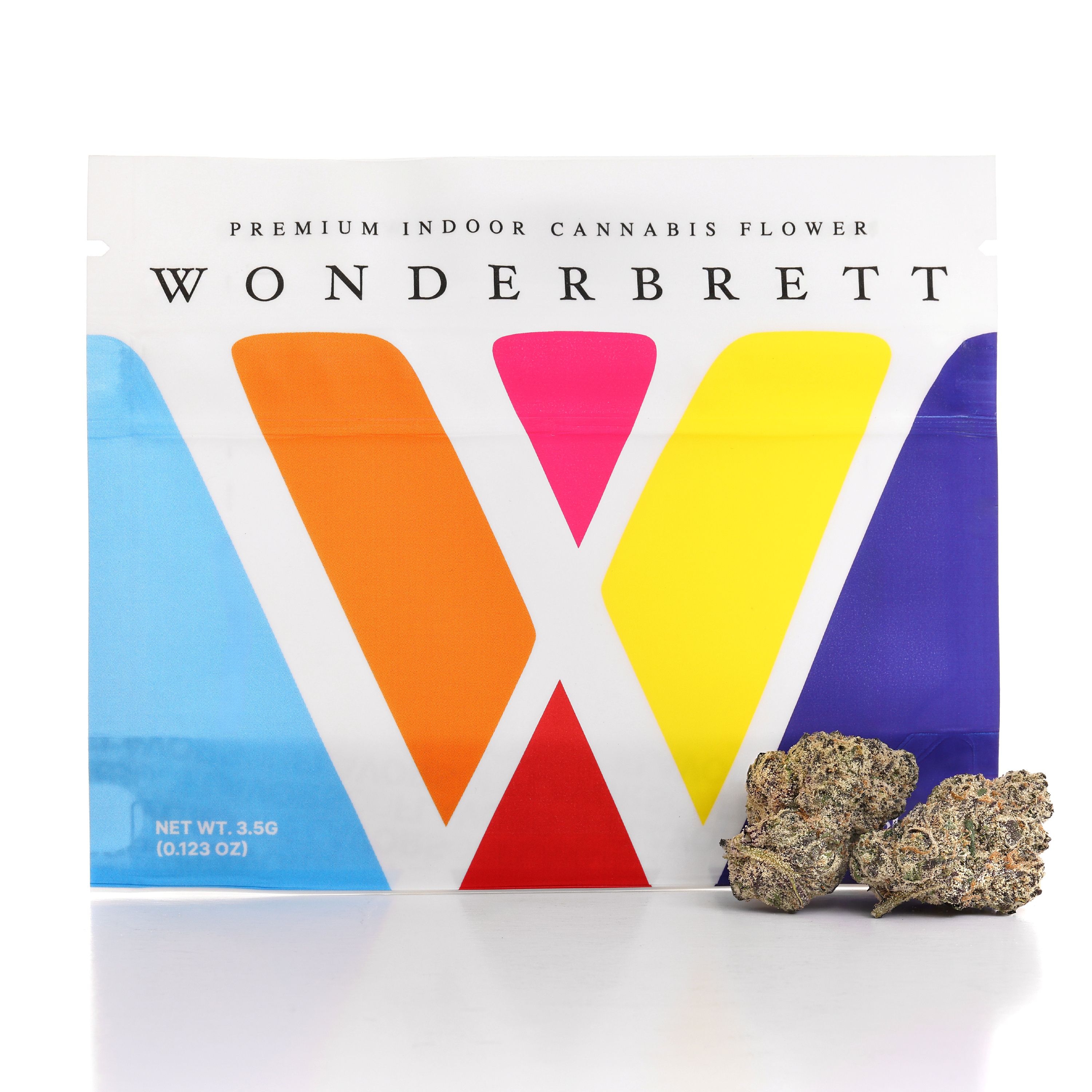 Photograph of product: WonderBrett Kush Cola Flower (REC) - 3.5g