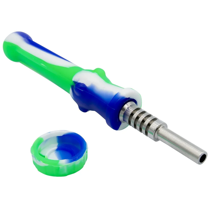Photograph of product: Silicone Nector Collector with Titanium tip
