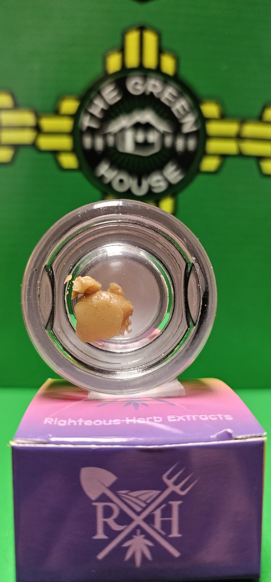 Photograph of product: Righteous Herb - Live Rosin - (S) - Lemon Diesel Skunk