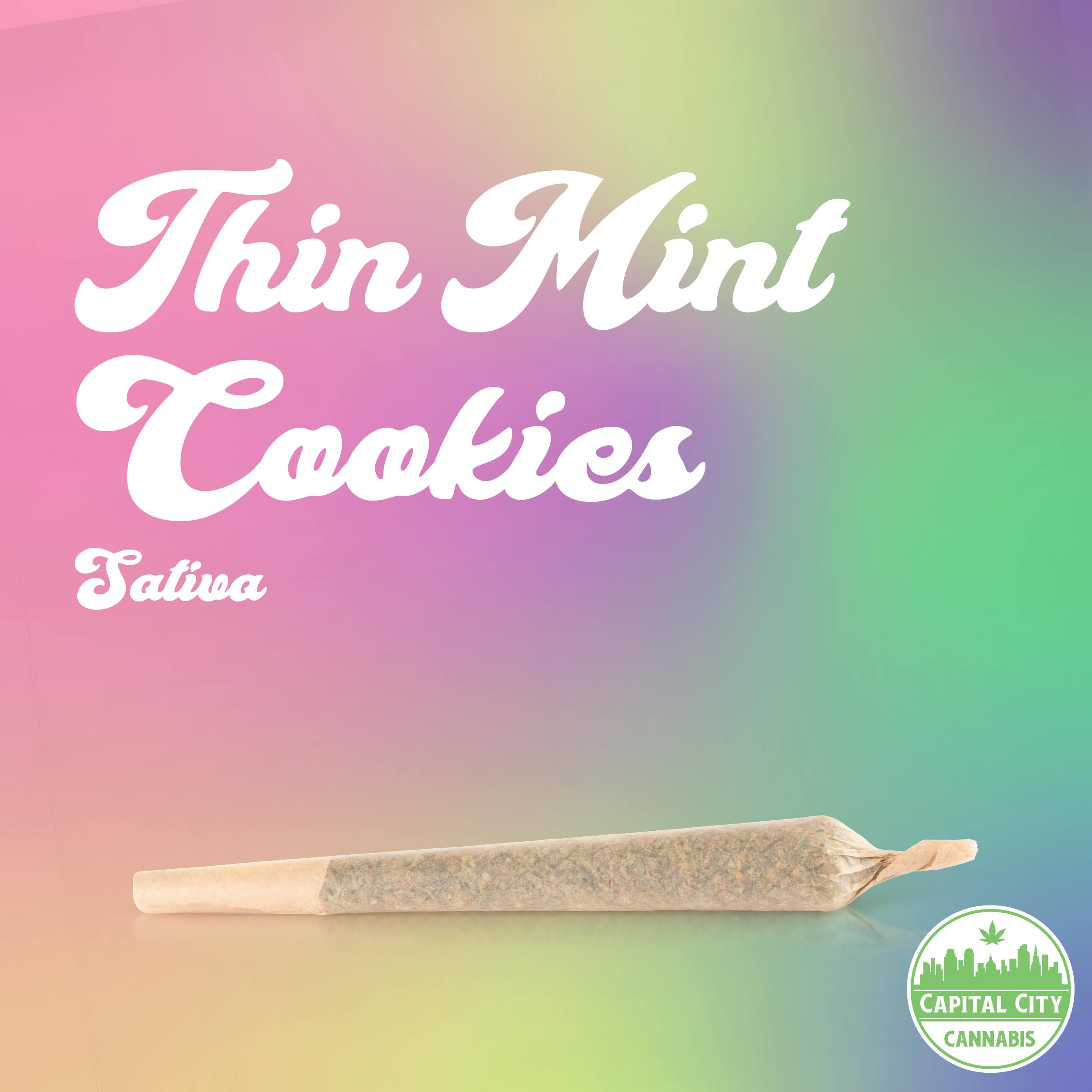 Photograph of product: Thin Mint Cookies | 1.5g Infused Preroll