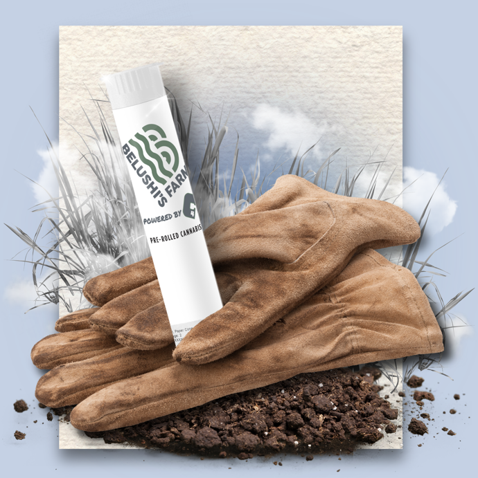 Photograph of Product: 0.5g Preroll | Cadillac Rainbows