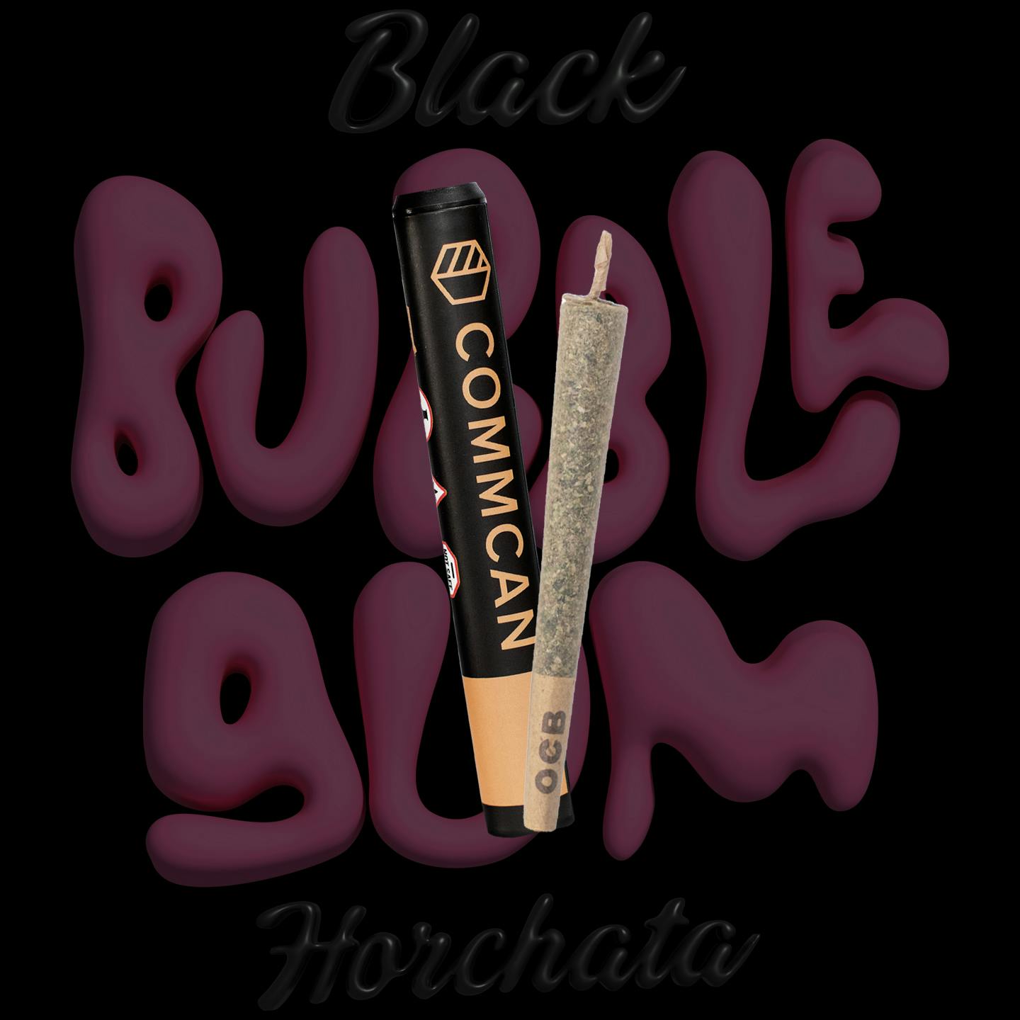 Photograph of product: Black Bubblegum Horchata Pre-Roll