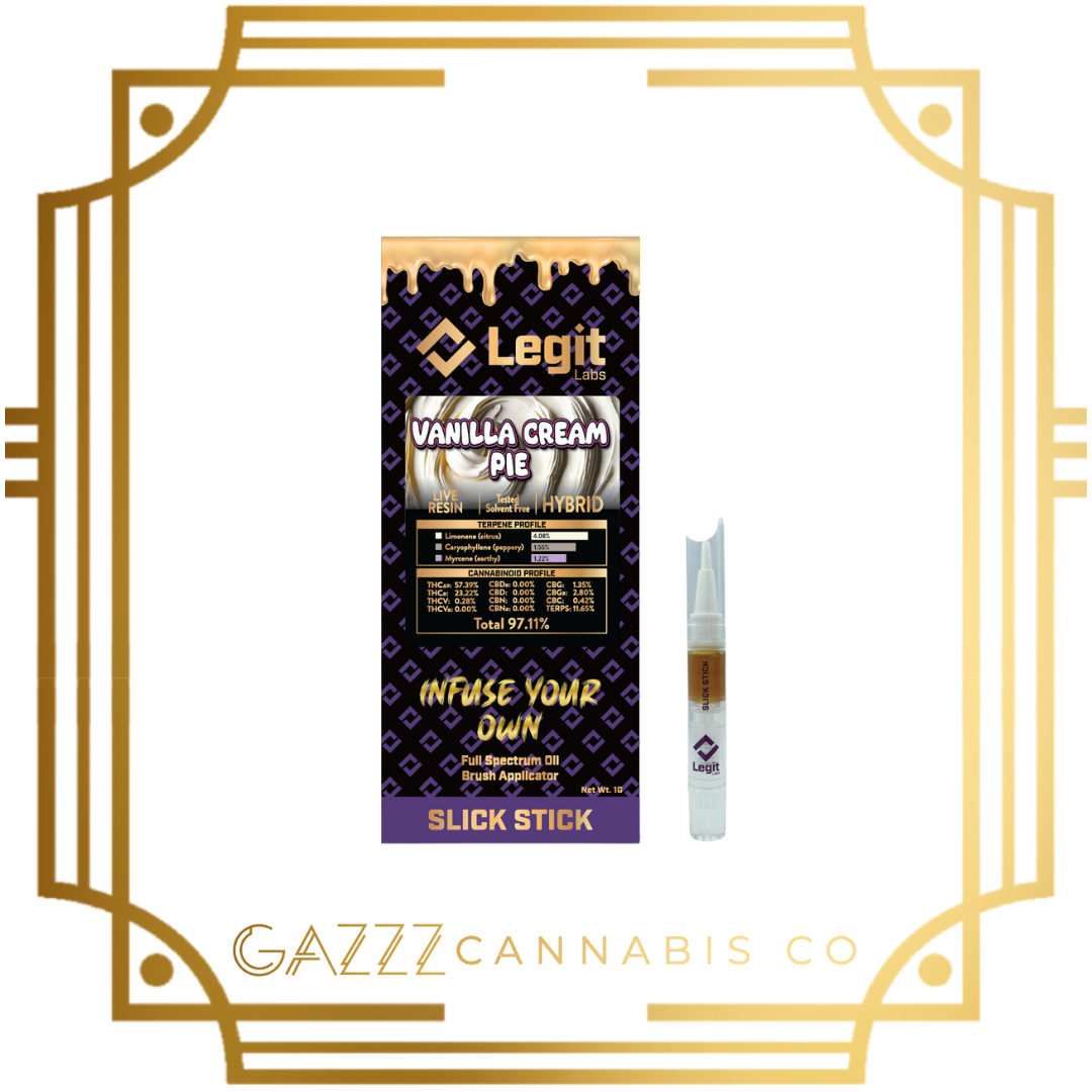 Photograph of product: Slick Stick | Live Resin Brush - Vanilla Cream Pie