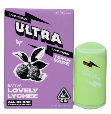Photograph of product: RTU - 1G LIVE ROSIN - LOVELY LYCHEE [S] ULTRA