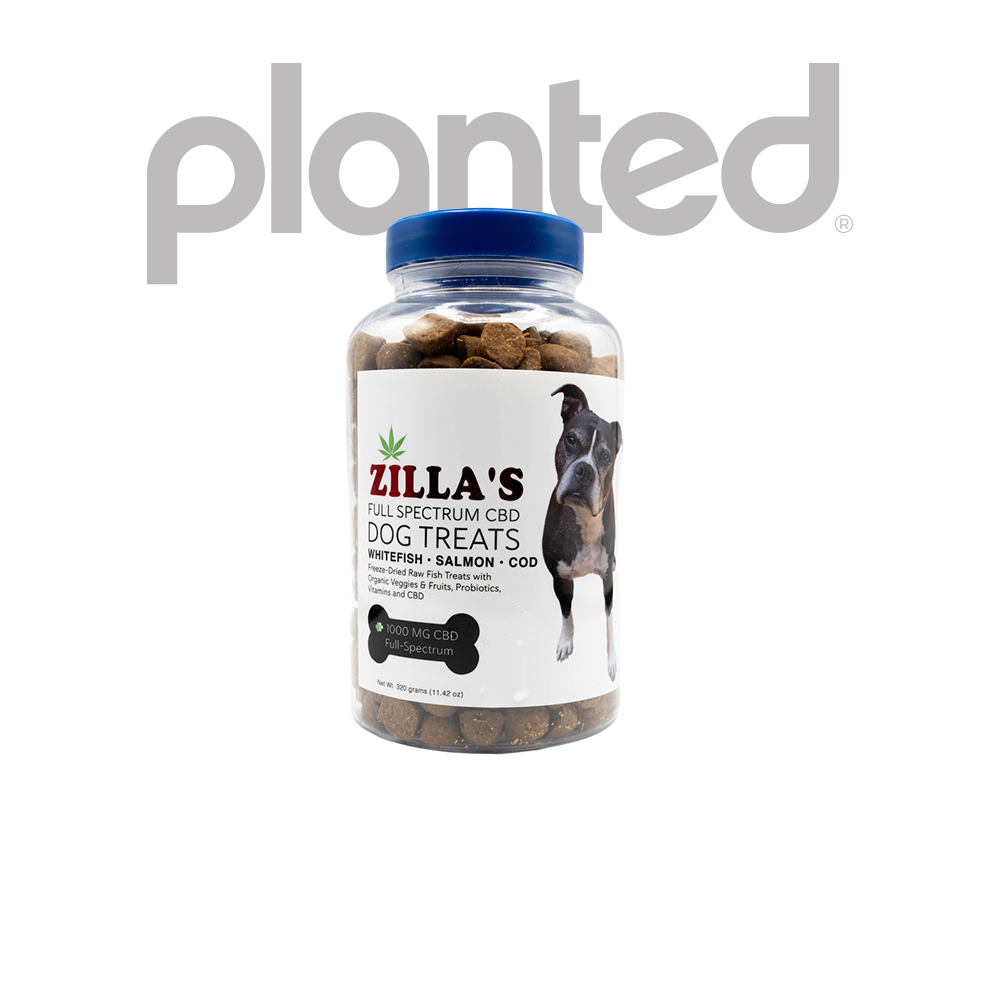 Photograph of product: Whitefish Salmon Cod Dog Treats 1000MG