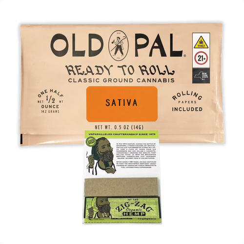 Photograph of product: Old Pal | Blue Voltage- Ready-to-Roll | Ground Flower - 14g